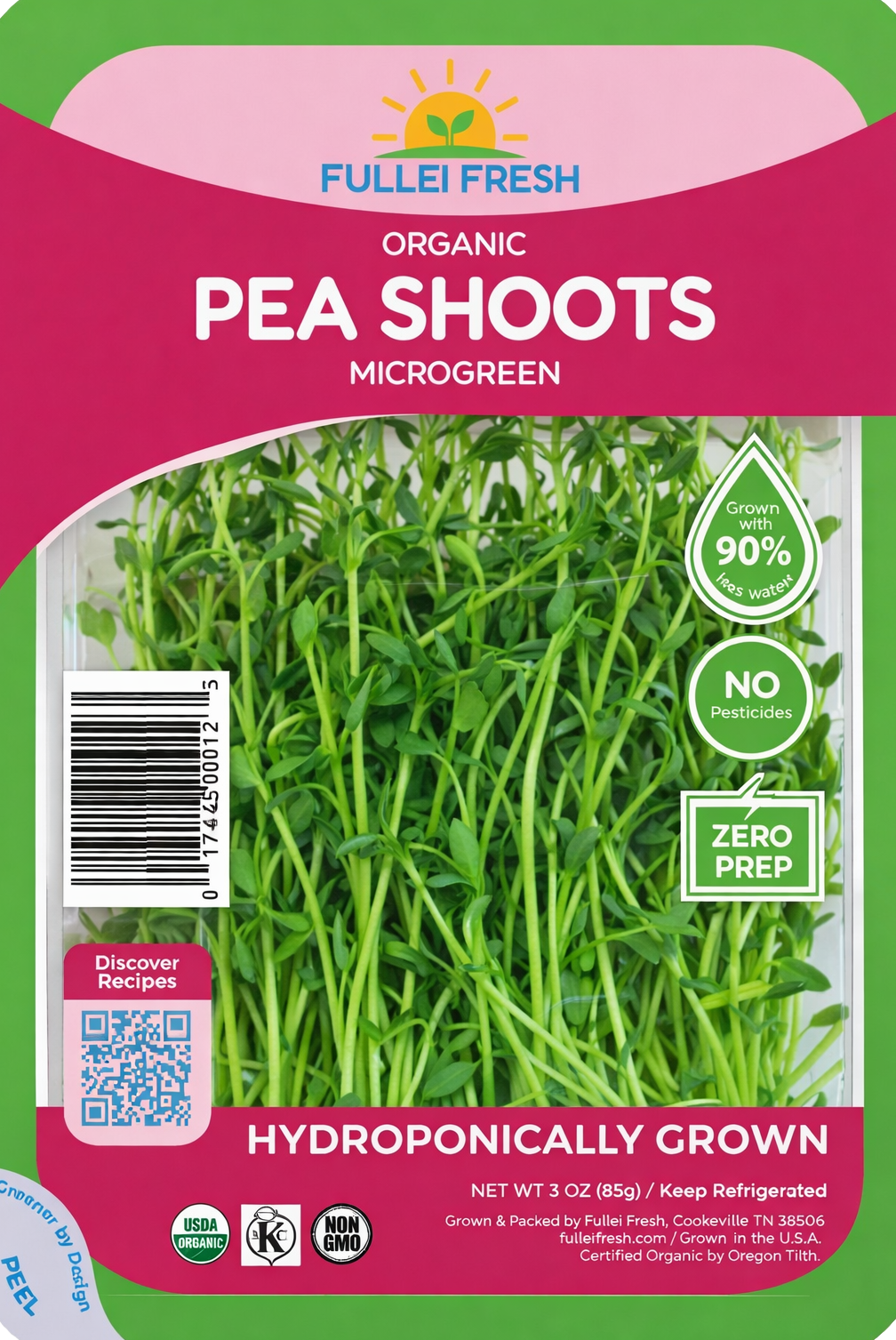 Organic Pea Shoots